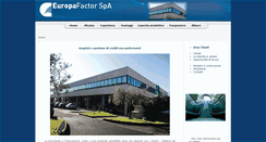Desktop Screenshot of europafactor.com